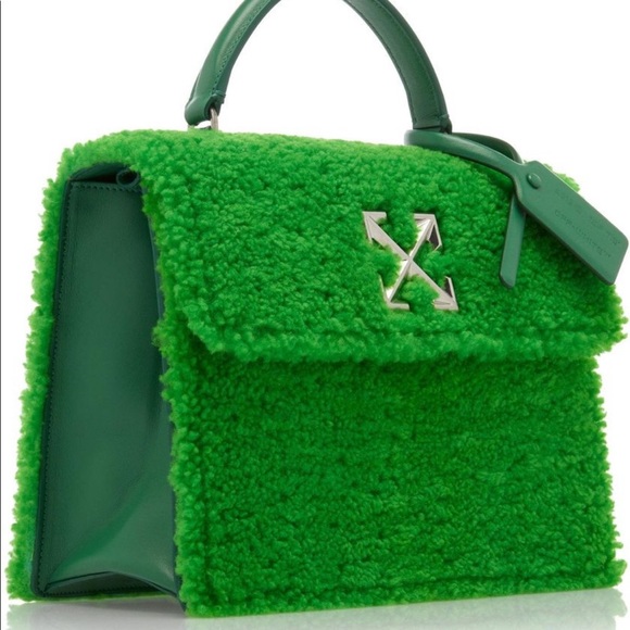 LOOKING TO BUY JITNEY 2.8 GREEN FUR / SHEARLING BAG 💚💚 - Picture 2 of 3
